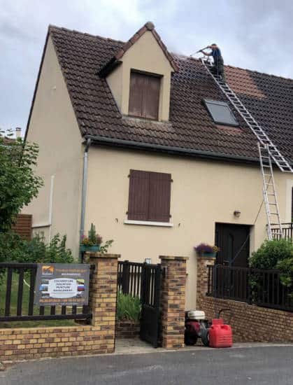Nettoyage & démoussage de toiture